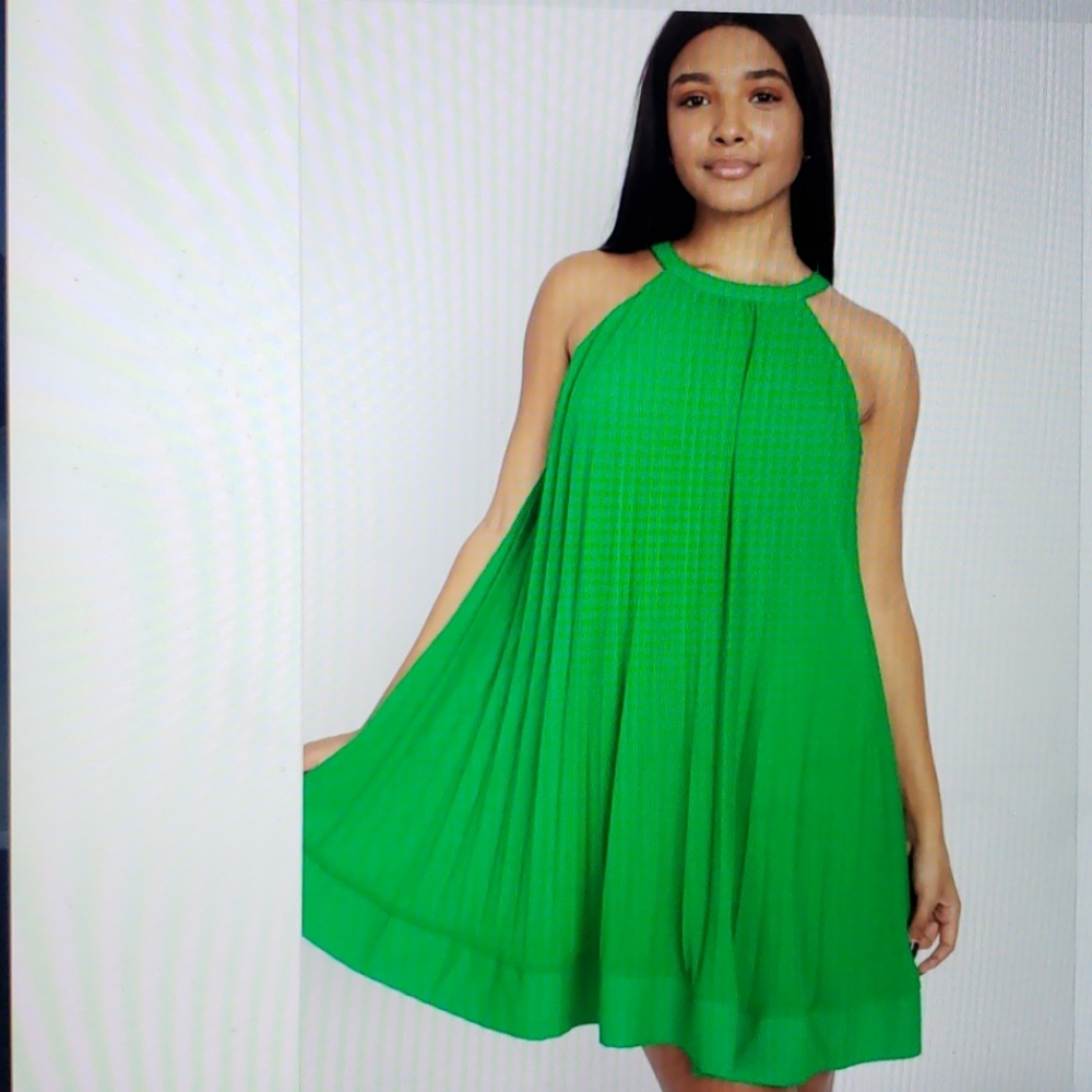 Come-Pleated Dress